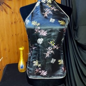 Chinese Halter Top
